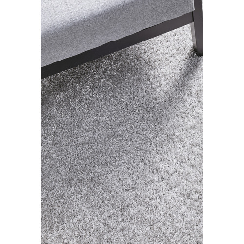 Silver Selma Plush Shag Rug