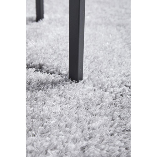 Silver Selma Plush Shag Rug