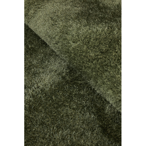 Green Selma Plush Shag Rug