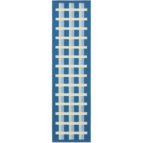 Blue Lucian Indoor/Outdoor Runner