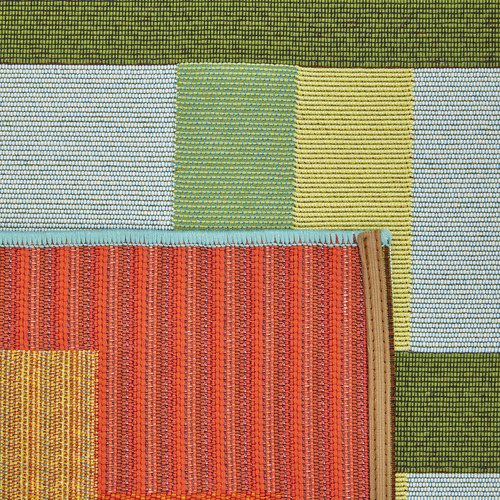 Green Lucian Indoor/Outdoor Runner