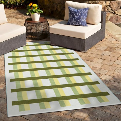 Green Lucian Indoor/Outdoor Rug