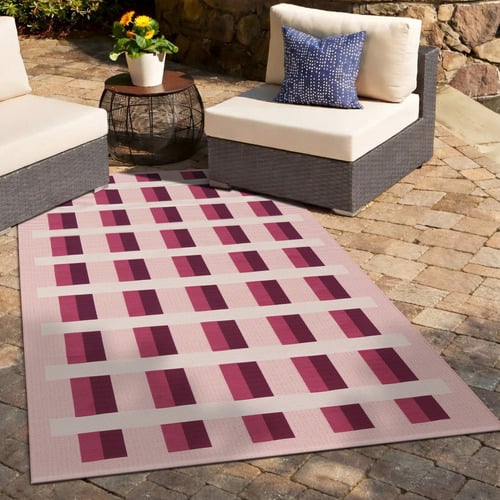 Pink Lucian Indoor/Outdoor Rug