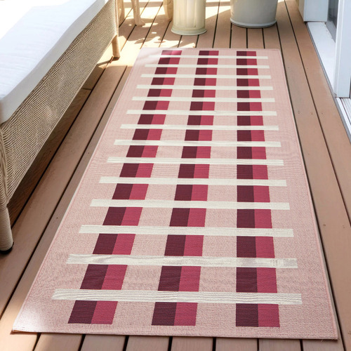 Pink Lucian Indoor/Outdoor Runner