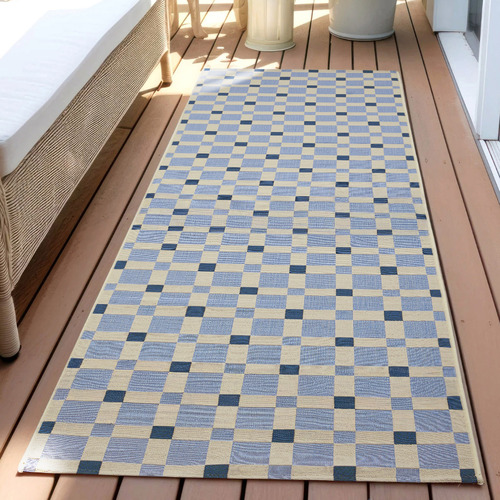 Blue Clement Indoor/Outdoor Runner