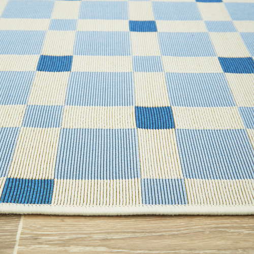 Blue Clement Indoor/Outdoor Rug