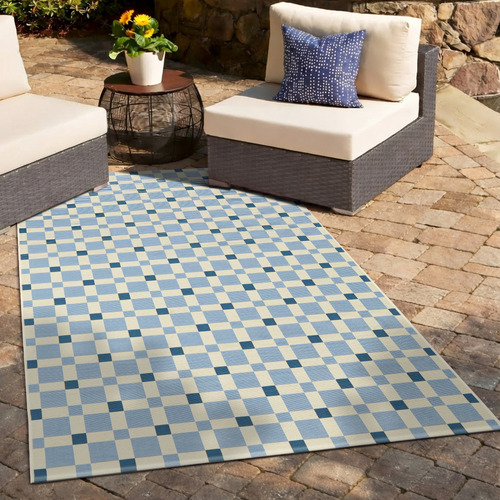 Blue Clement Indoor/Outdoor Rug