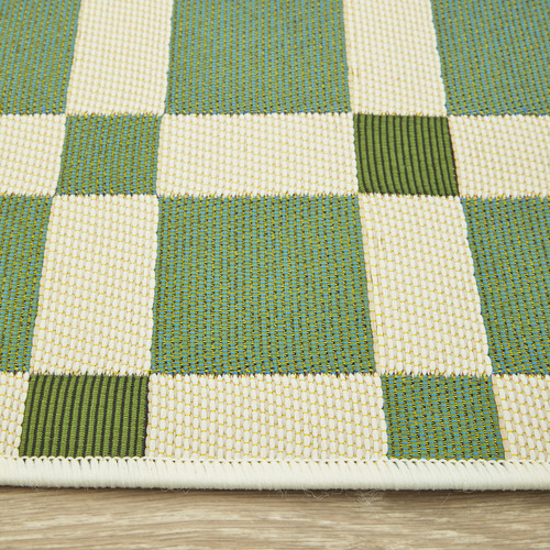Green Clement Indoor/Outdoor Runner