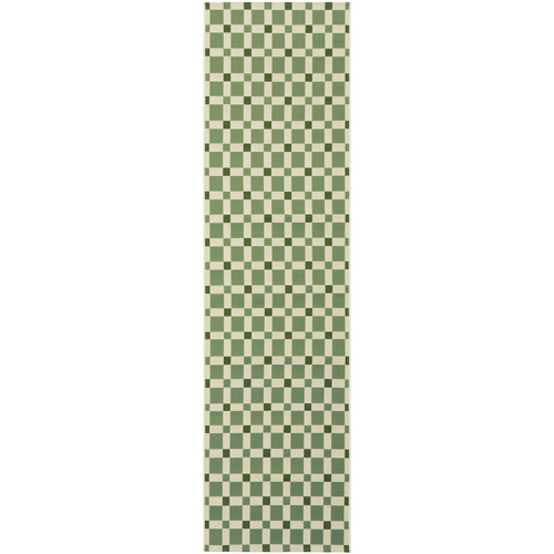 Green Clement Indoor/Outdoor Runner