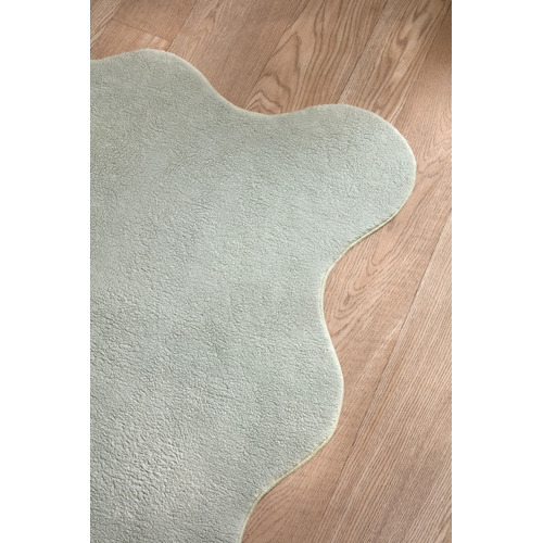 Peppermint Elsie Wavy Edge Machine Washable Rug