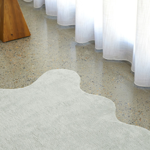 Peppermint Elsie Wavy&nbsp;Edge&nbsp;Machine Washable Runner