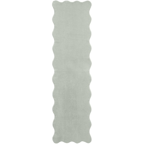 Peppermint Elsie Wavy&nbsp;Edge&nbsp;Machine Washable Runner
