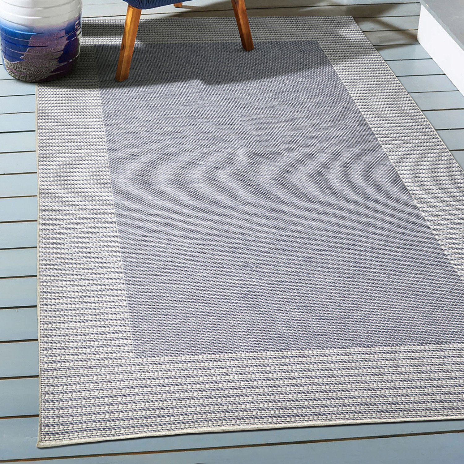 Patio Flat Weave Indoor/Outdoor Rug