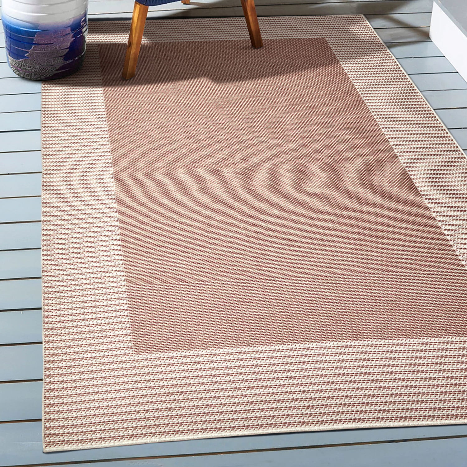 Patio Flat Weave Indoor/Outdoor Rug