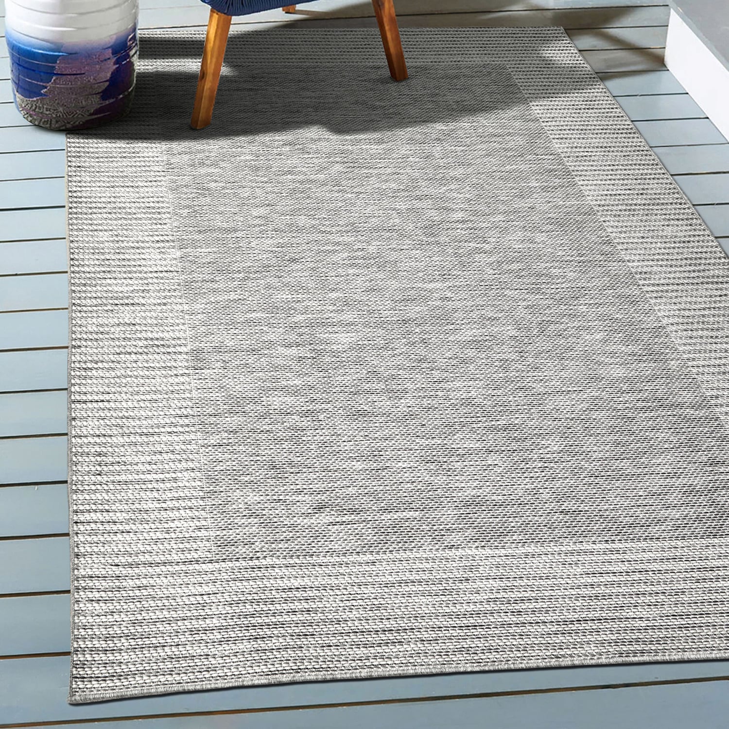 Patio Flat Weave Indoor/Outdoor Rug