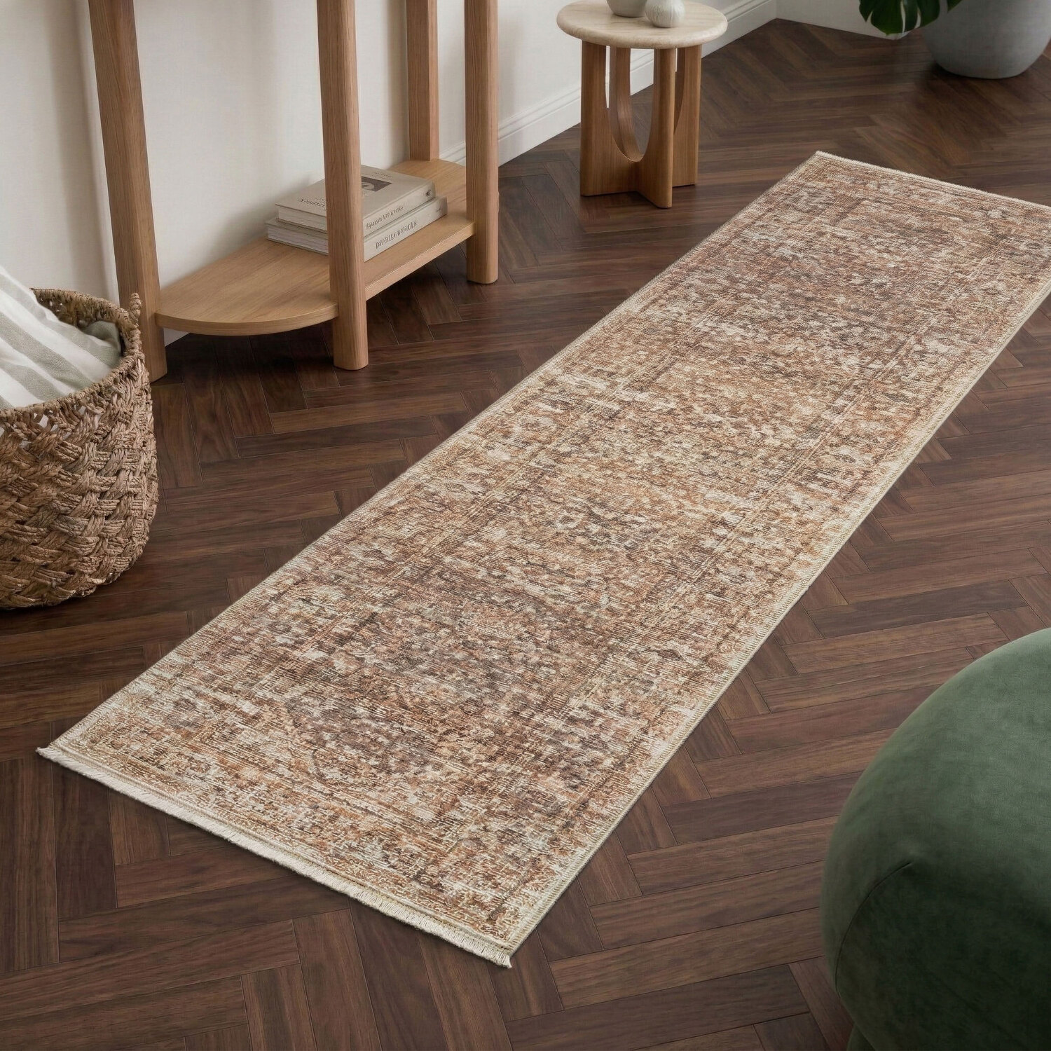 Clay Estate Vintage-Look Runner
