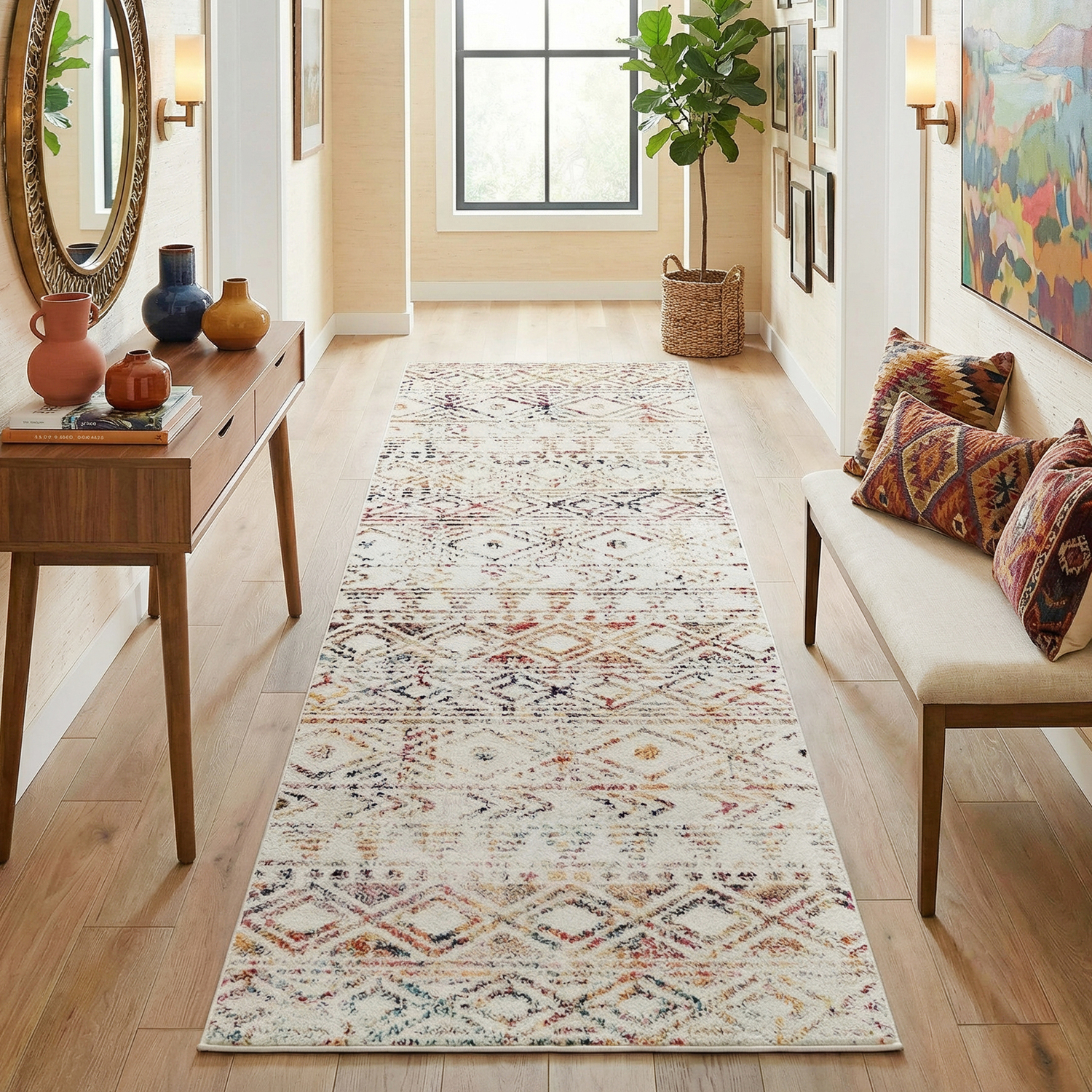 Loretta Scandi Round Rug