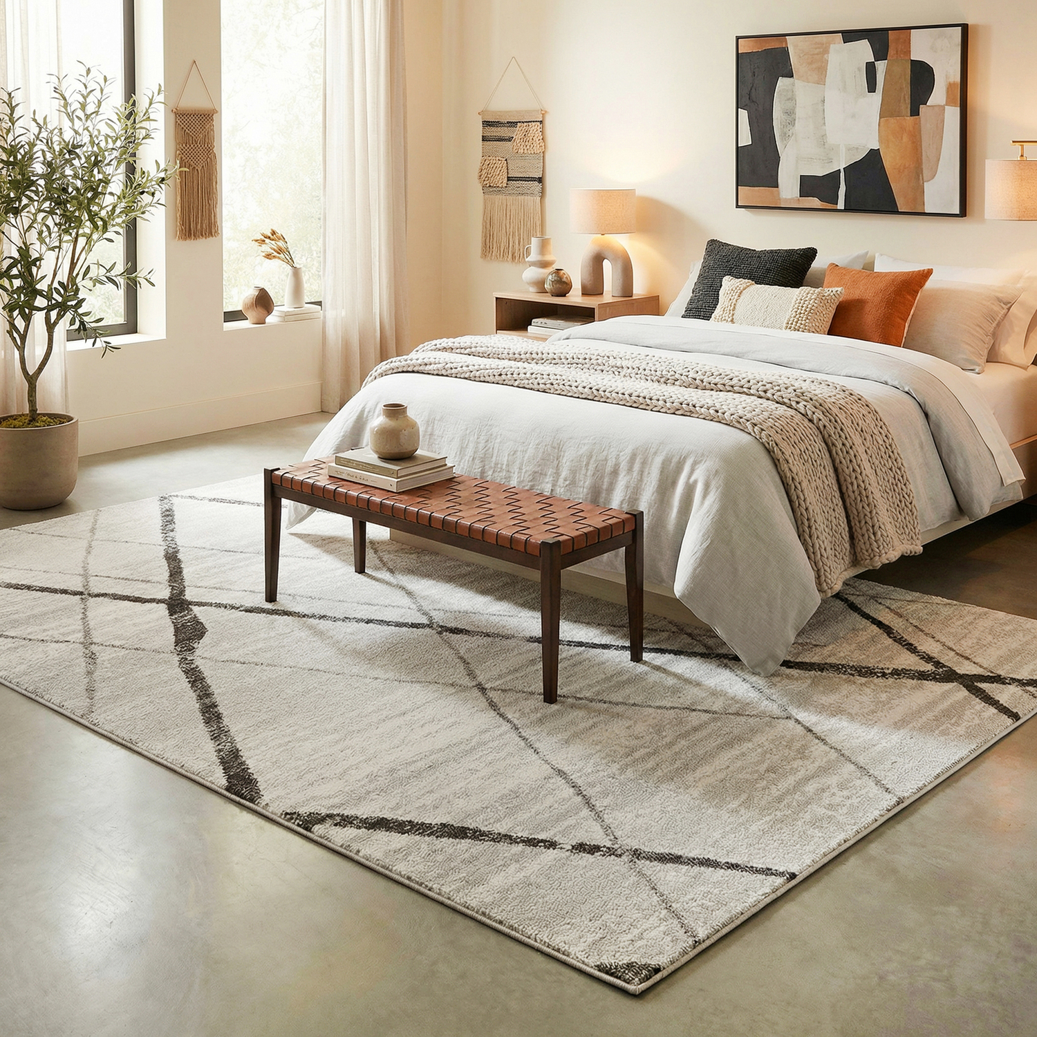Edita Diamond Rug