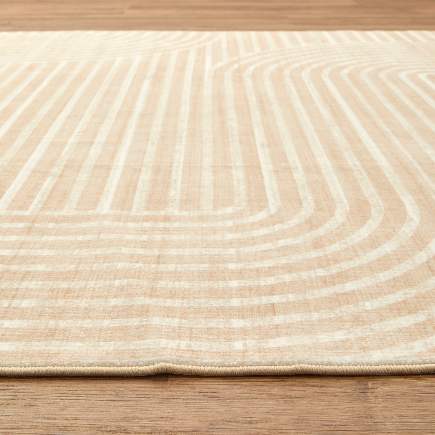 Natural Tatum Machine Washable Rug