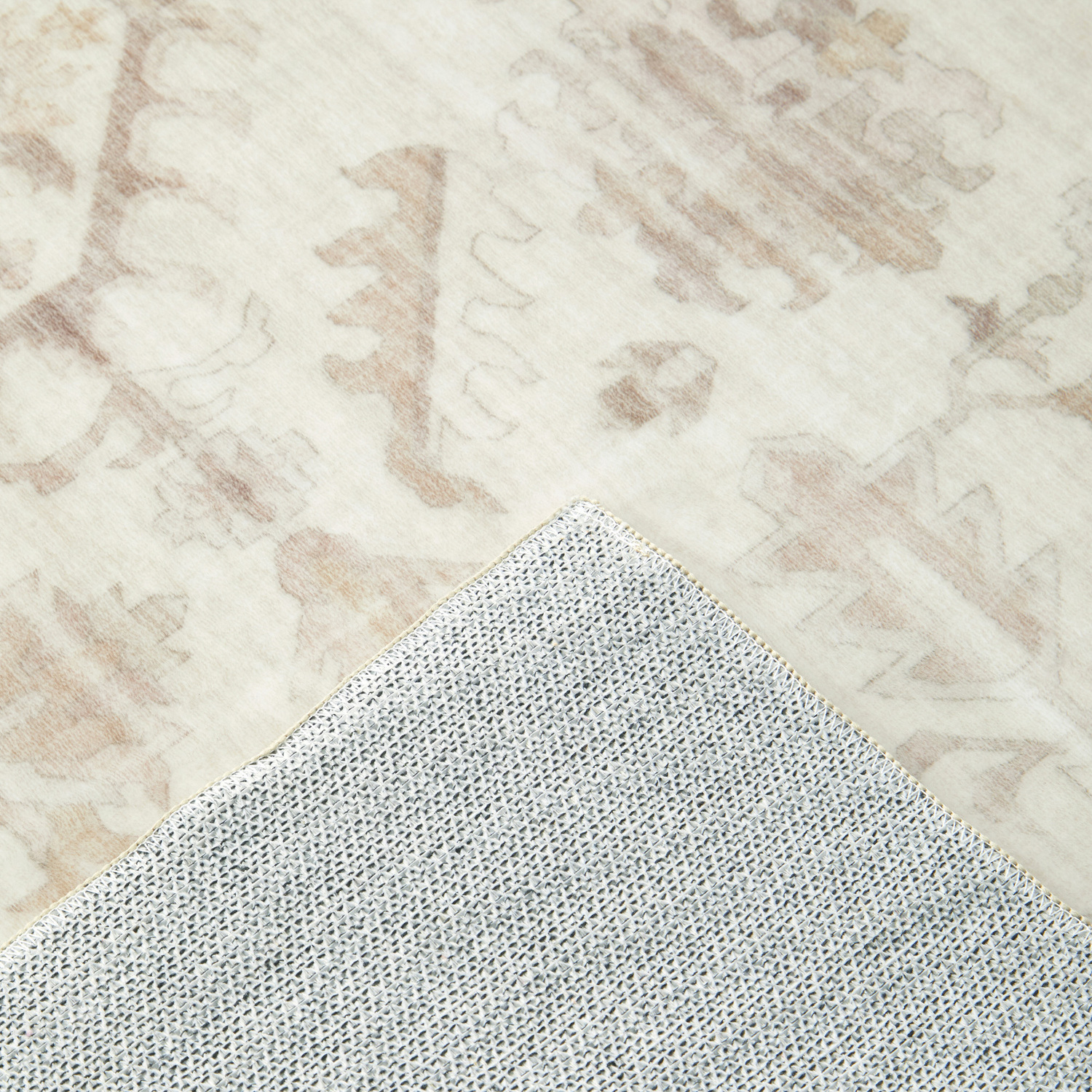 Natural Keira Machine Washable Rug