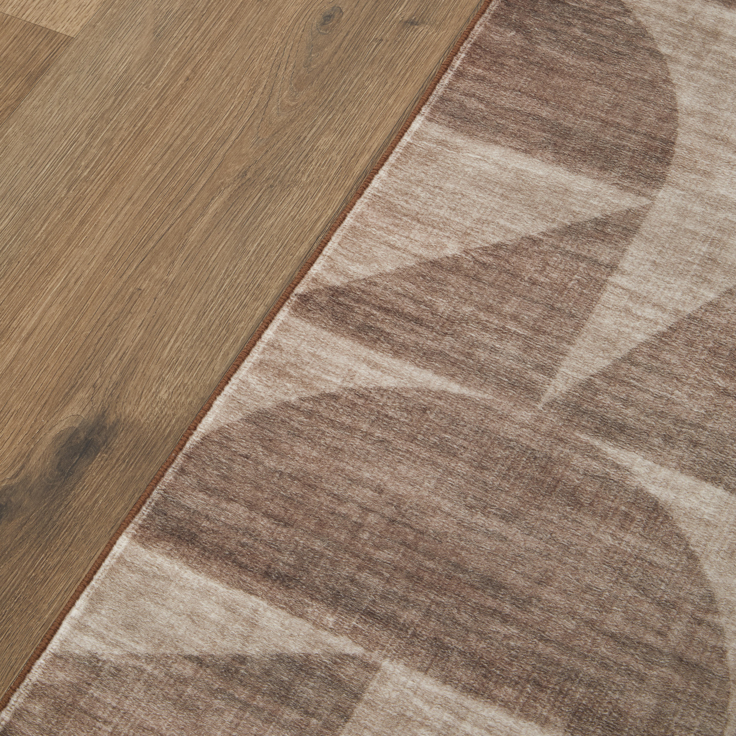 Brown Denver Machine Washable Rug