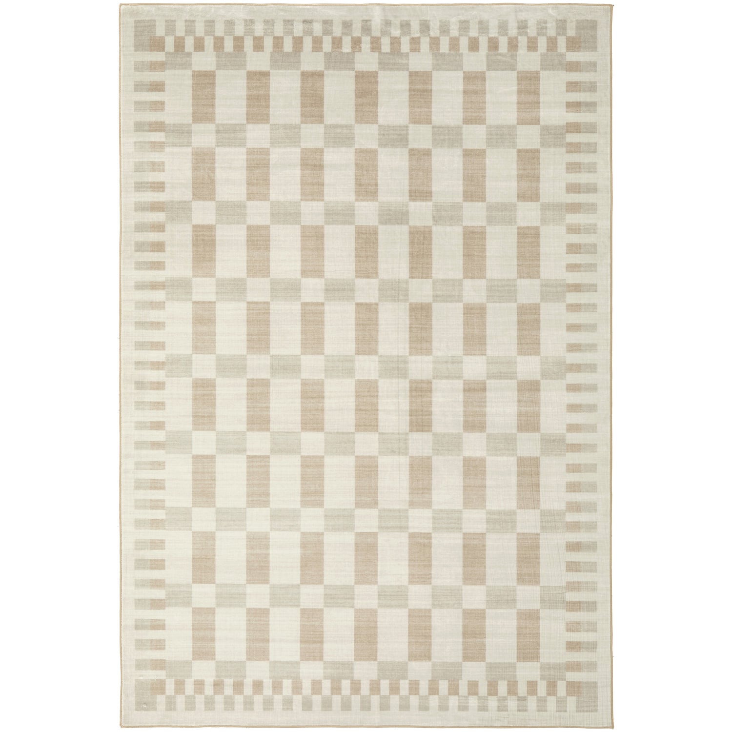 Natural Greer Machine Washable Rug