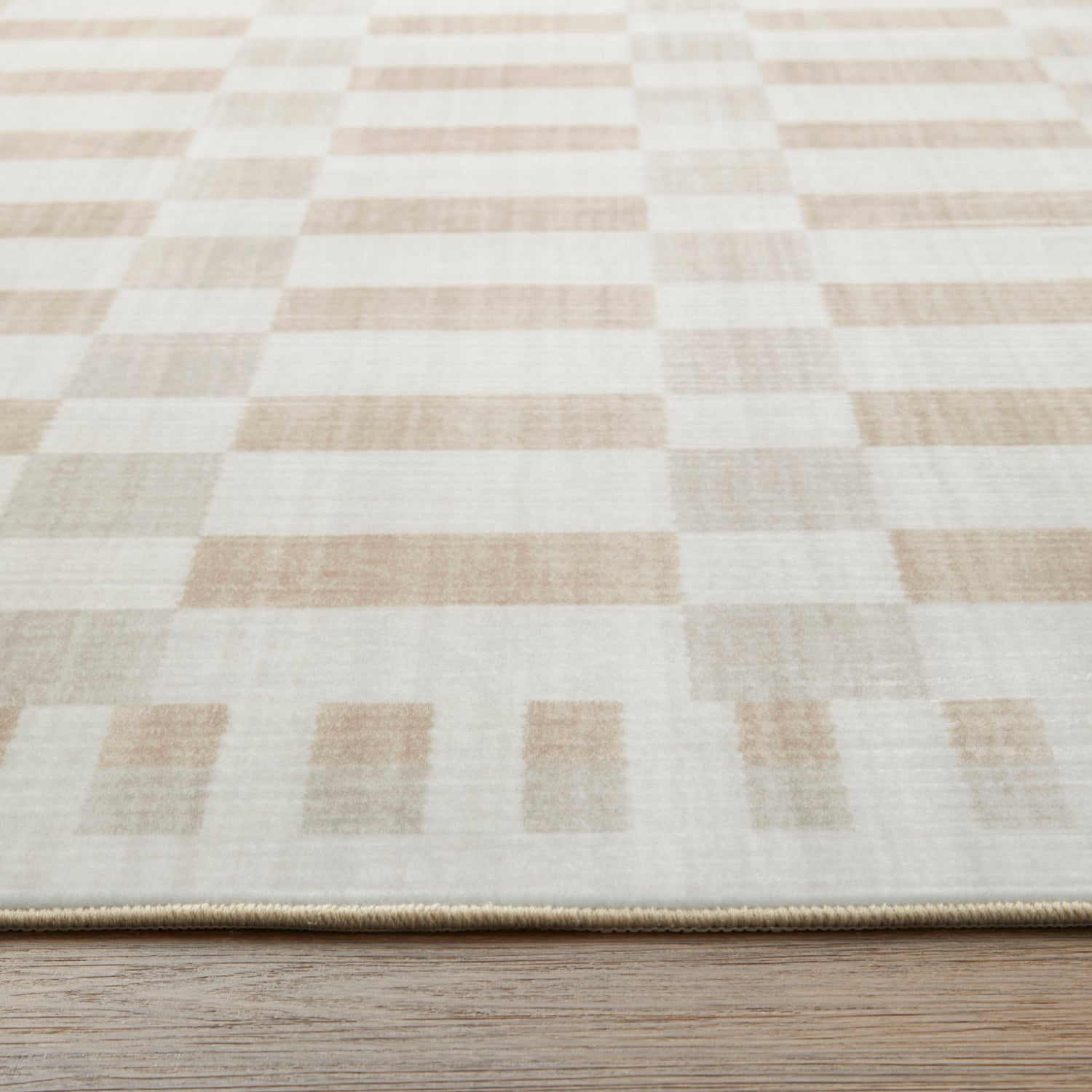 Natural Greer Machine Washable Rug