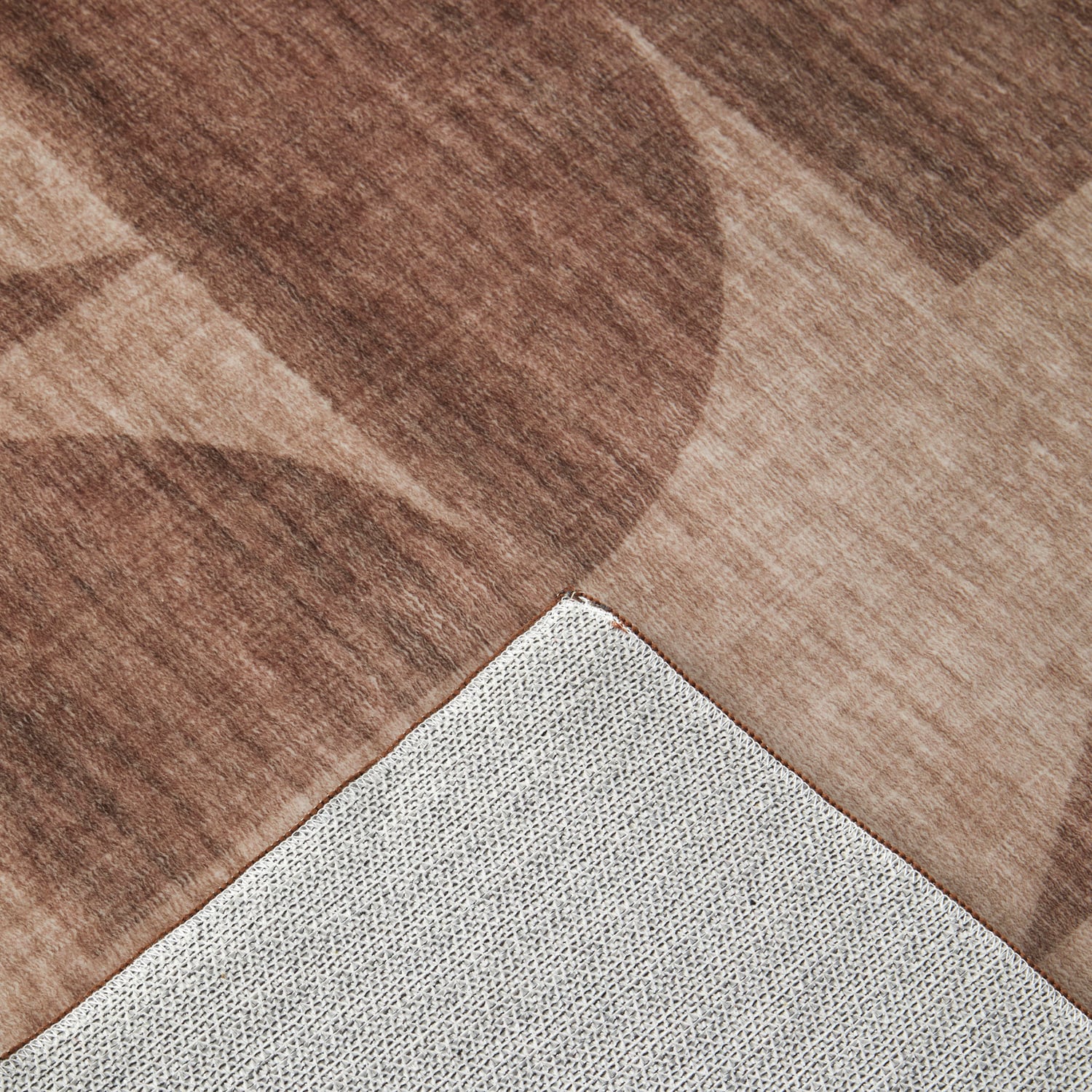 Brown Denver Machine Washable Rug