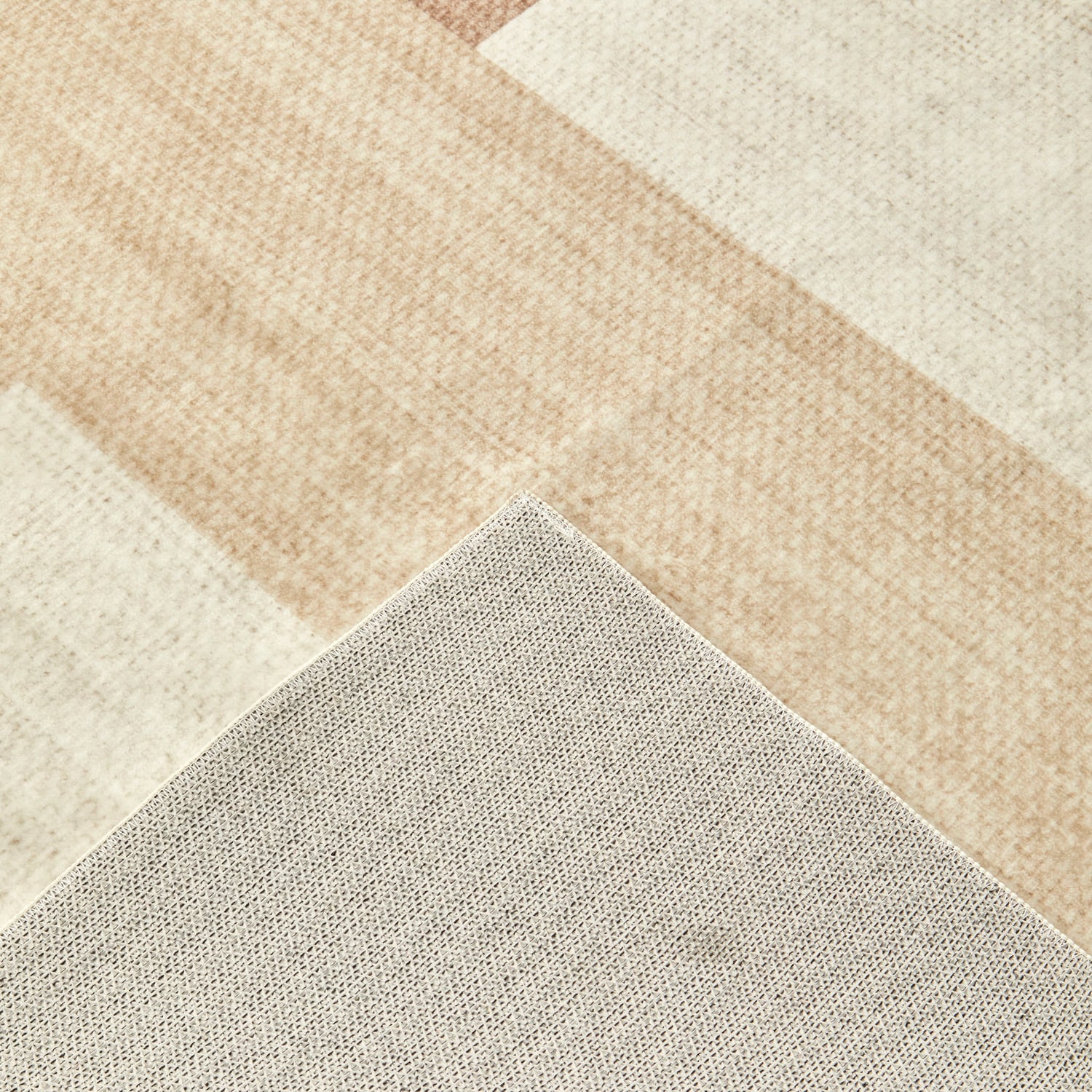 Beige Stevie Machine Washable Rug