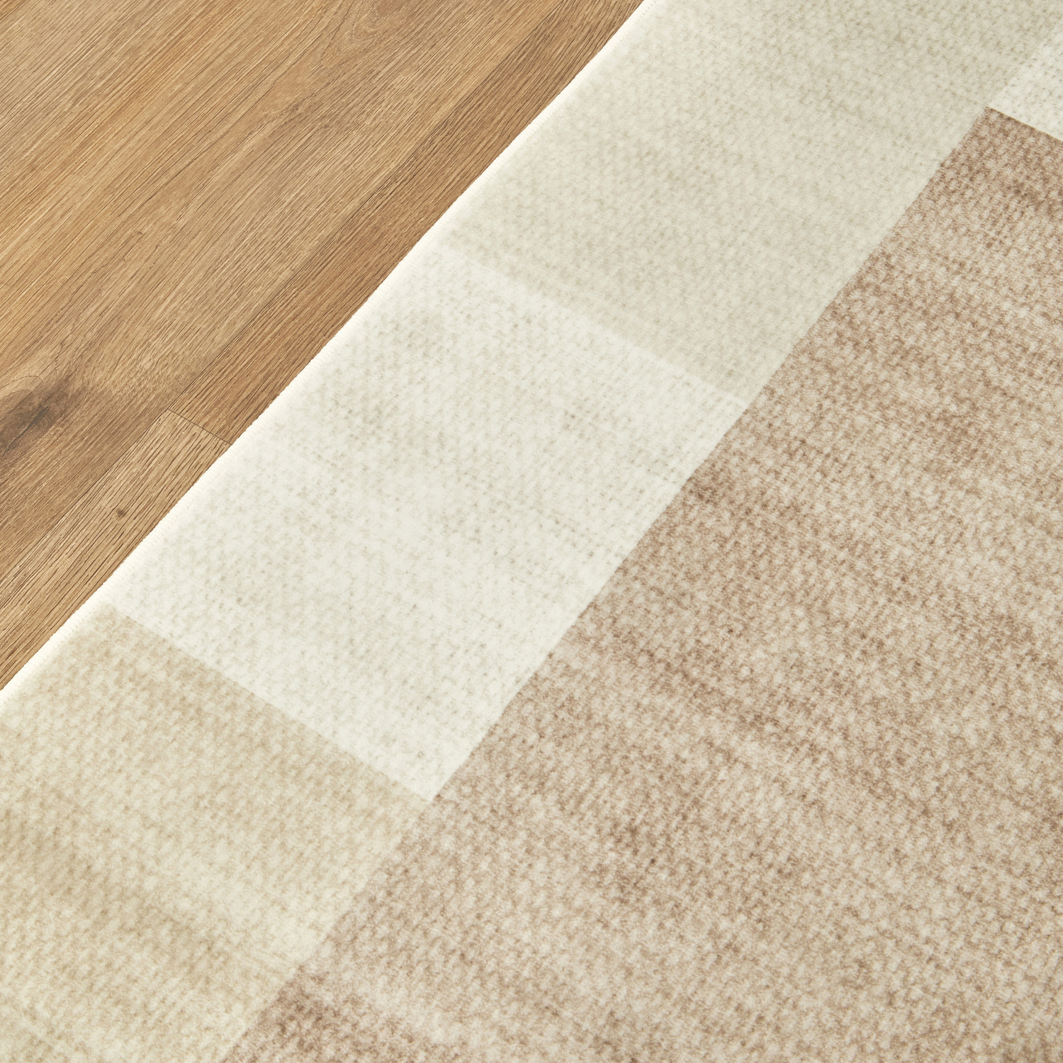 Beige Stevie Machine Washable Rug