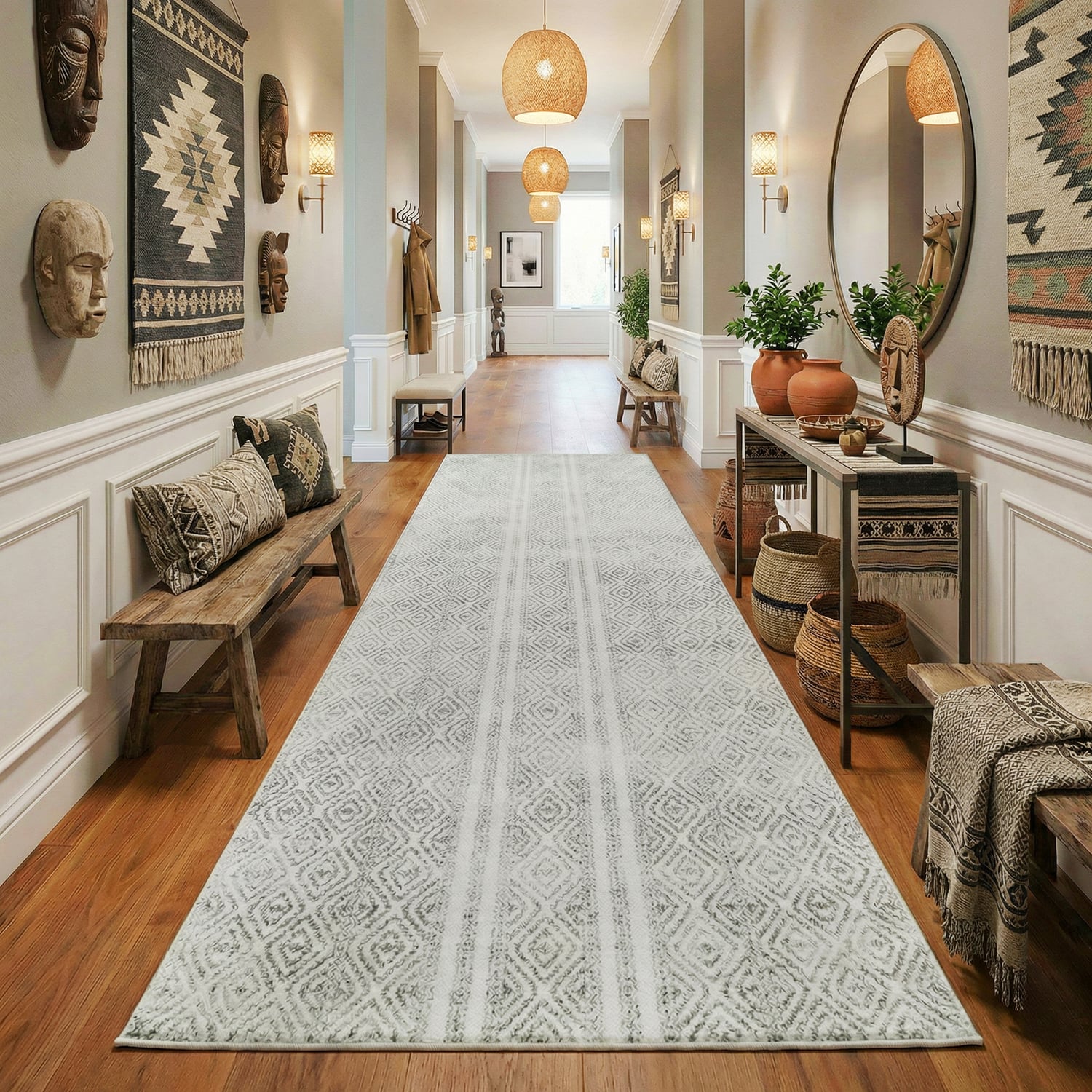 Alegra Hamptons Round Rug