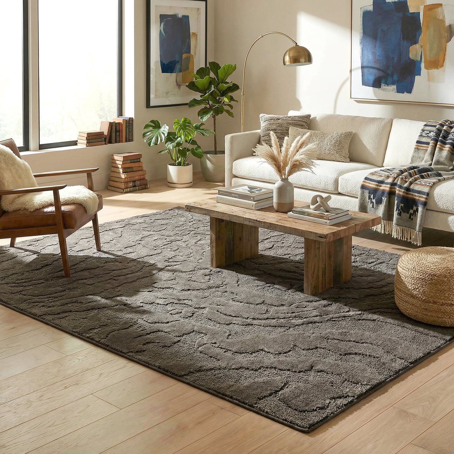 Mocha Claire Rug