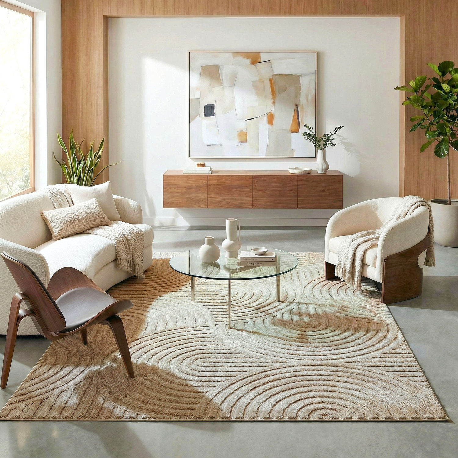Latte Amara Rug