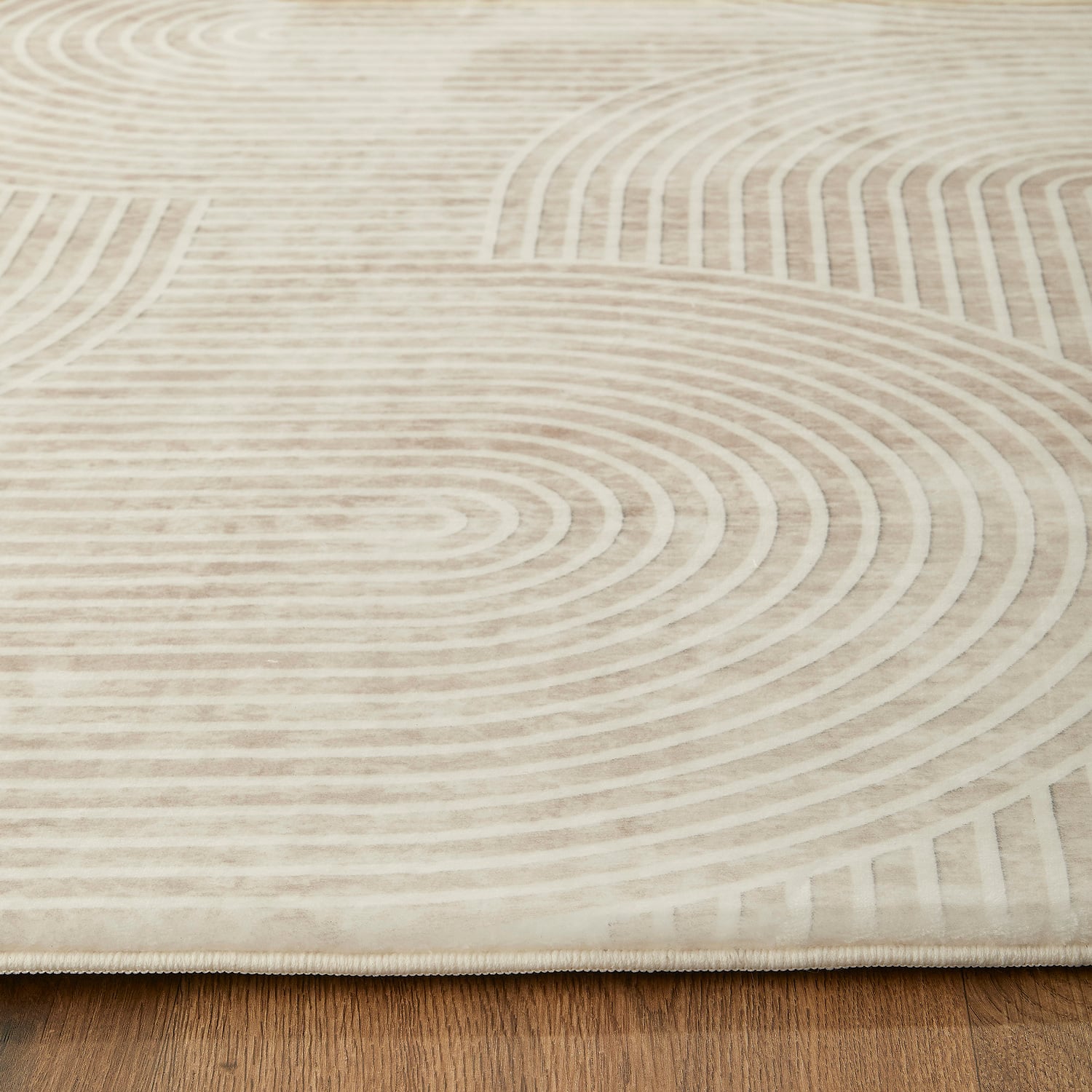 Beige Kaelor Geometric Rug