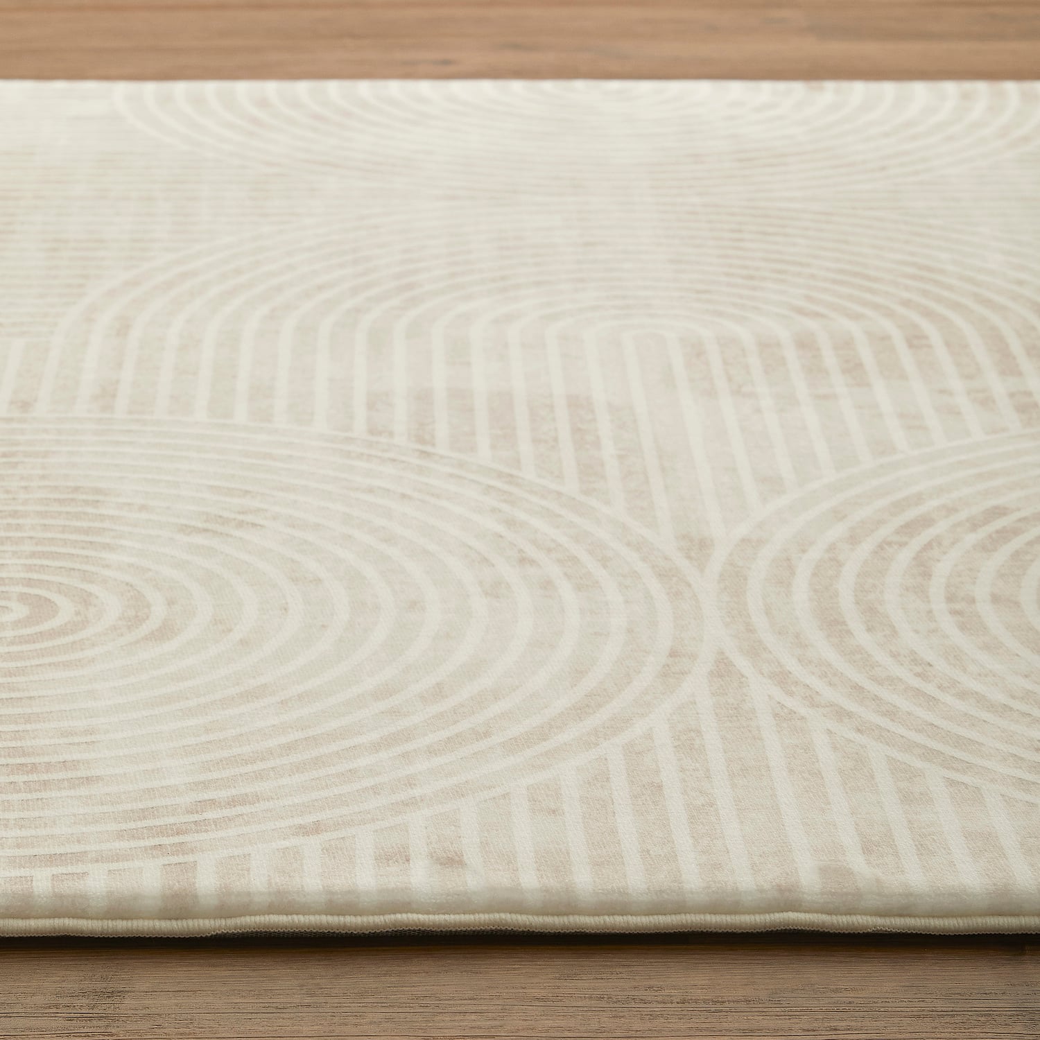 Beige Kaelor Geometric Rug