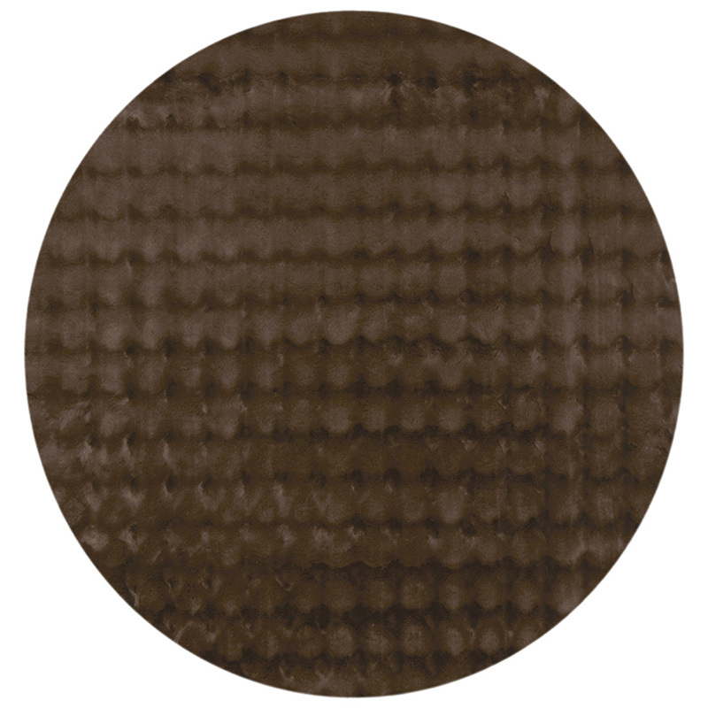 Bubble Machine Washable Round Rug
