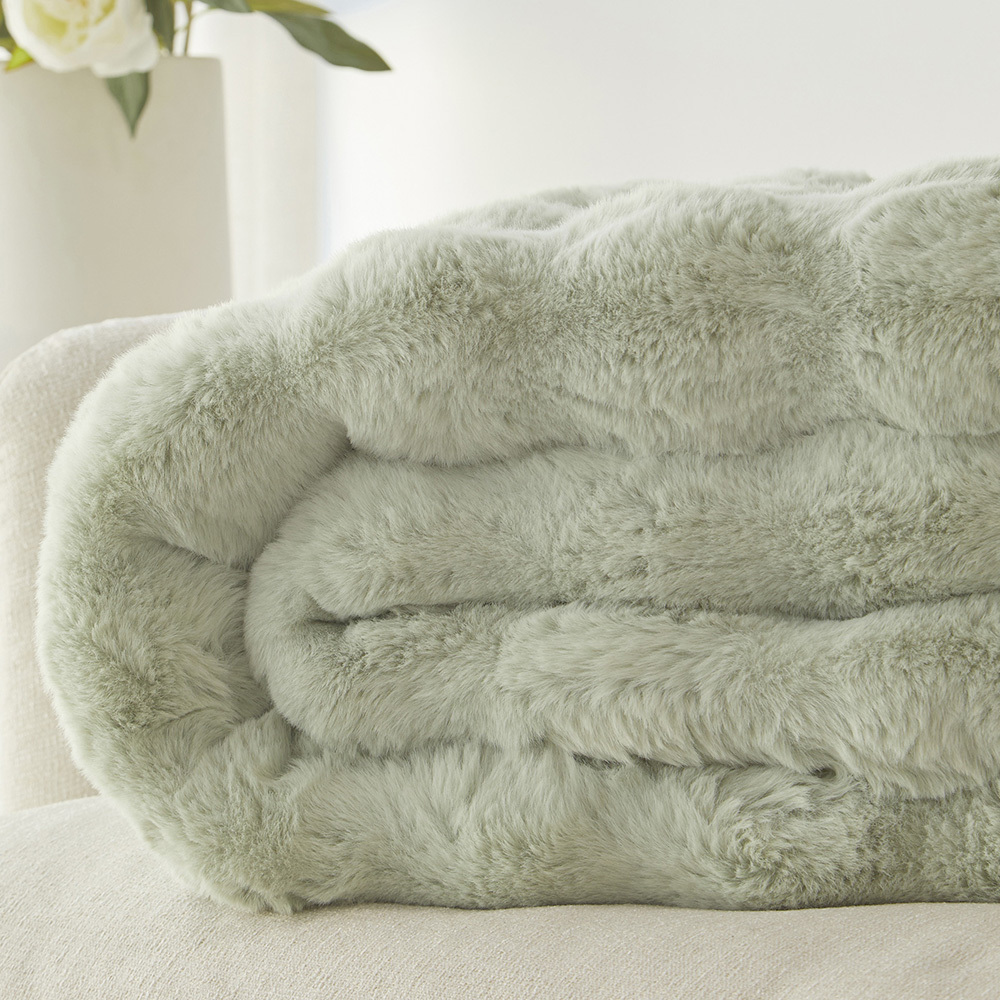 Bubble Machine Washable Round Rug