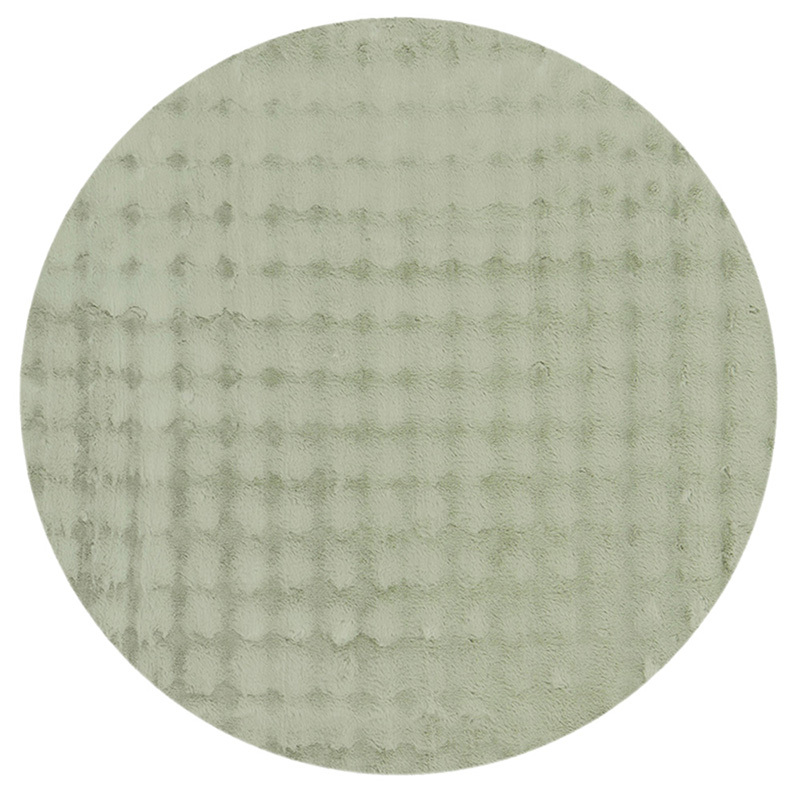 Bubble Machine Washable Round Rug