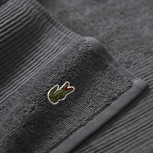 Lacoste Le Croco Cotton Bathroom Towel