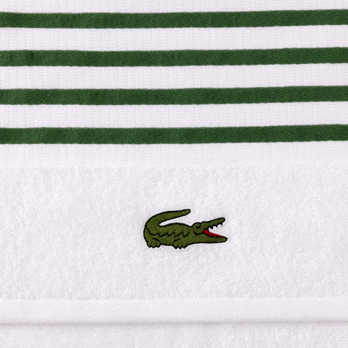 Lacoste Courtli Cotton Bathroom Towel