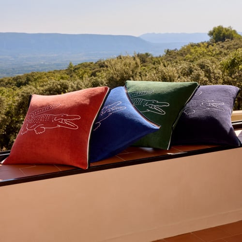 Lacoste Break Cotton Cushion