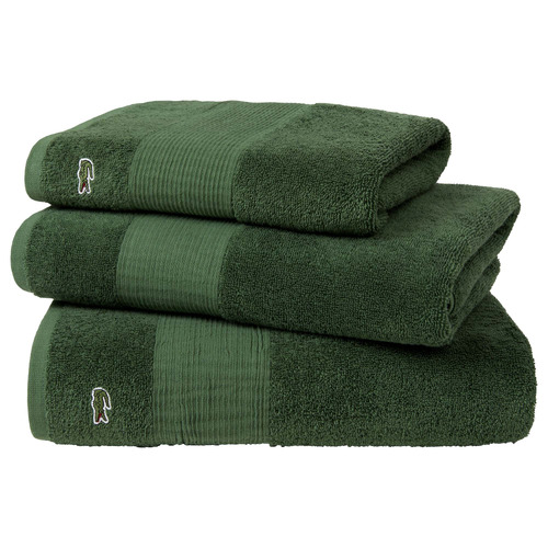 Lacoste Le Croco Cotton Bathroom Towel