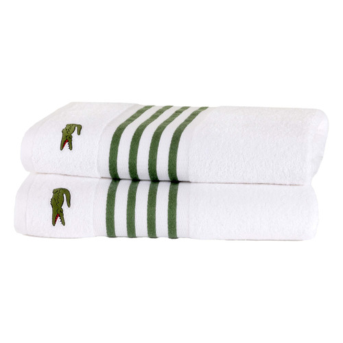 Lacoste Courtli Cotton Bathroom Towel