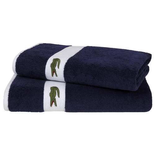 Lacoste Casual Cotton Bathroom Towel