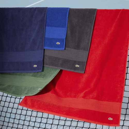 Lacoste Le Croco Cotton Bathroom Towel
