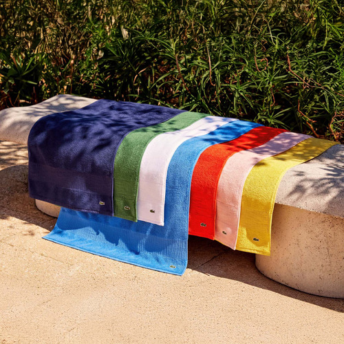 Lacoste Le Croco Cotton Bathroom Towel
