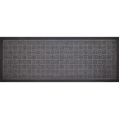 Polypropylene Door Mat in Charcoal