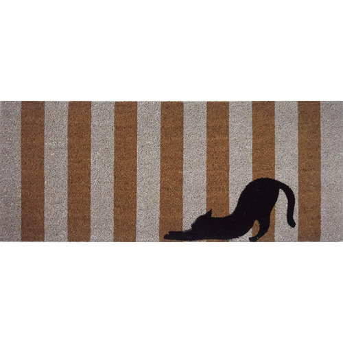 Solemate Door Mats Cat Striped Coir Doormat & Reviews Temple & ster