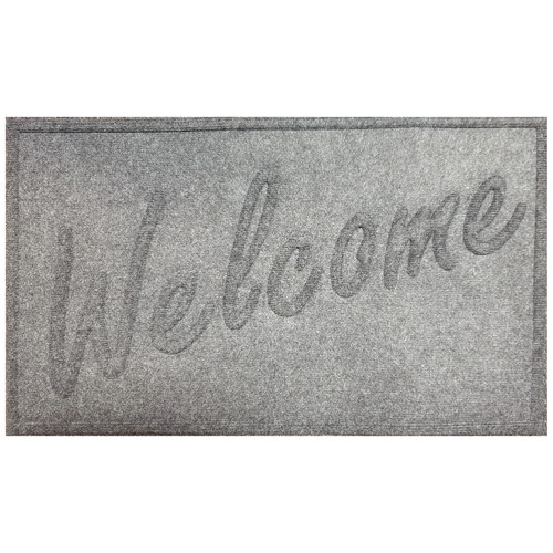 Charcoal Welcome Cato Doormat