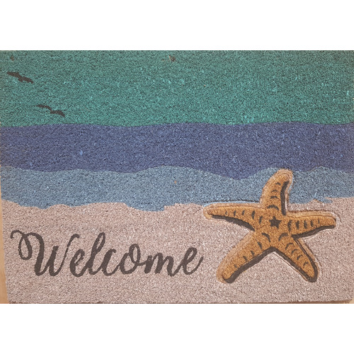 Solemate Door Mats Nereus Starfish Coir Doormat Temple & ster